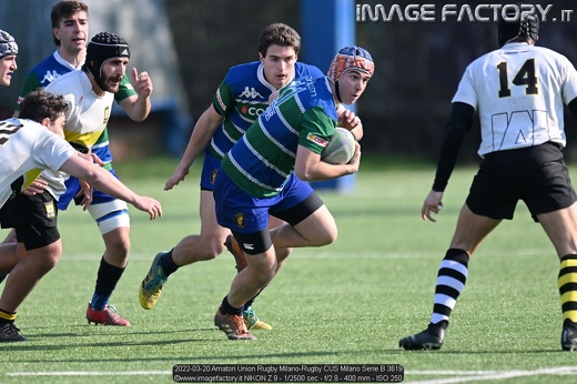 2022-03-20 Amatori Union Rugby Milano-Rugby CUS Milano Serie B 3619